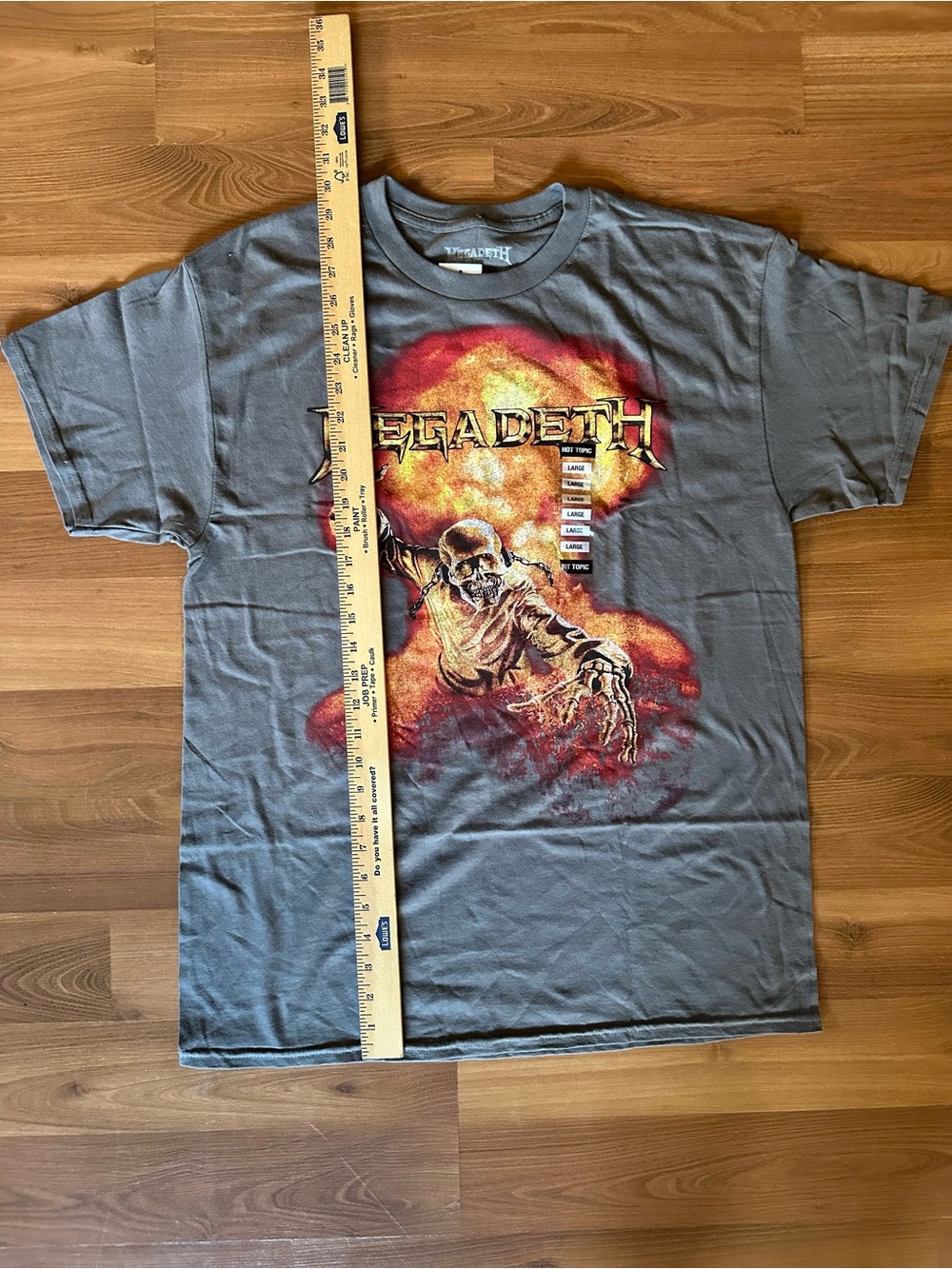 Hot Topic Megadeth Rattlehead Graphic Tee - Picture 4 of 7